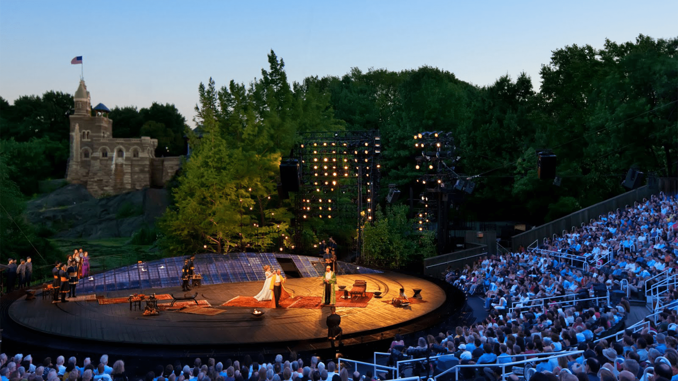 Verão em Nova York: Shakespeare in the Park